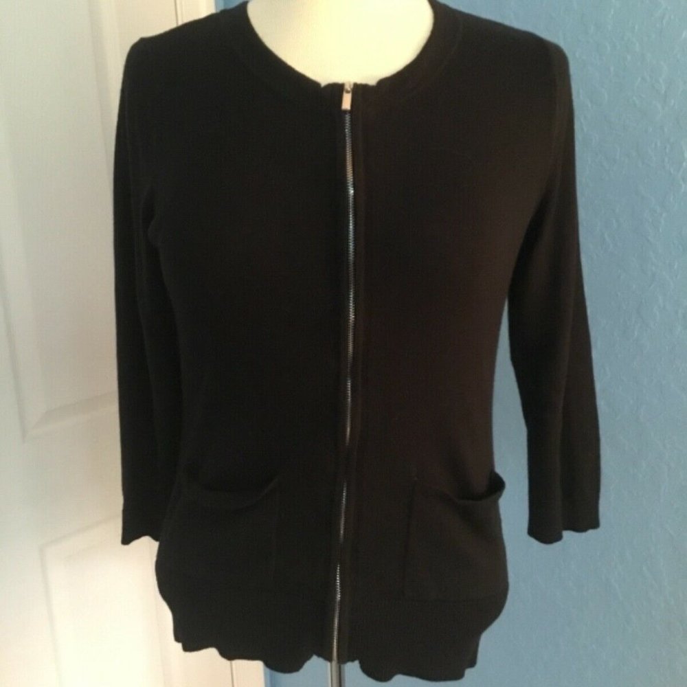 7th Avenue NY&Co. Zipped Cardigan